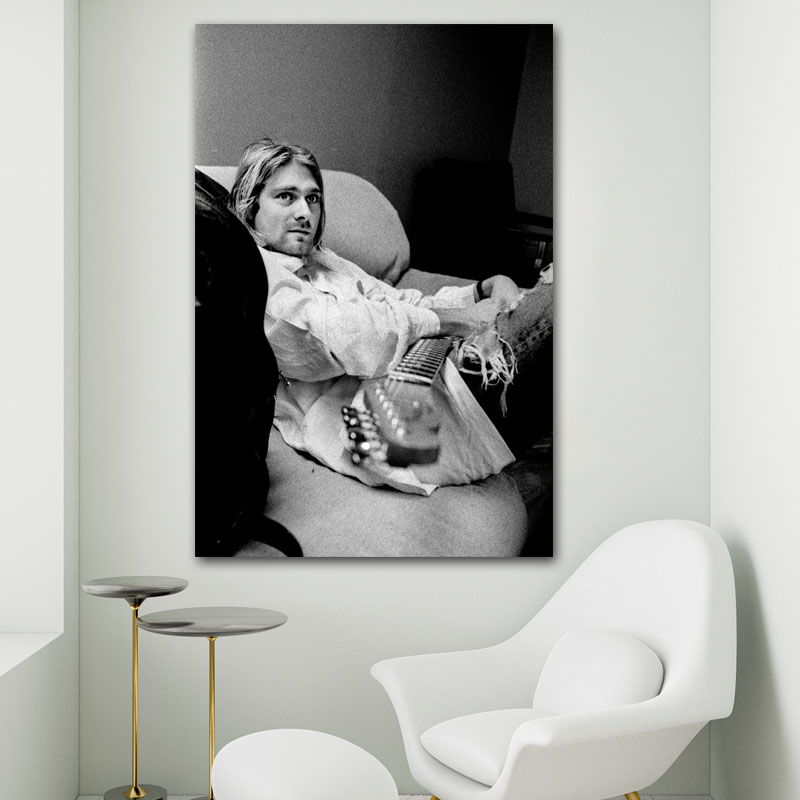 Πίνακας σε καμβά Kurt Cobain 2